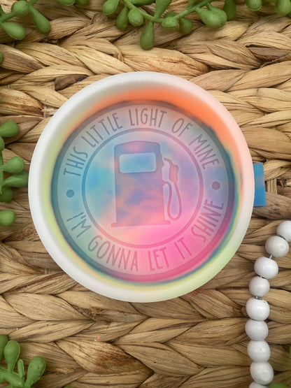 This Little Light of Mine Gas Empty Mold, Girl Math Freshie Mold, Funny Freshie Mold, No Gas Freshie Mold, Humor Silicone Mold, Empty Gas