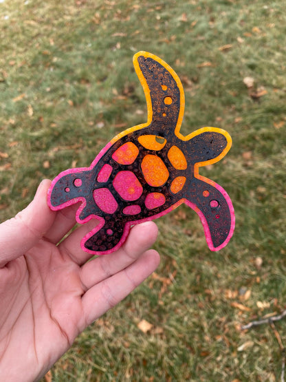 Turtle Freshie Mold, Western Freshie Molds, Animal Freshie Molds, Zoo Animal Freshie Mold, Heat Safe Silicone Mold, Affordable Freshie Mold