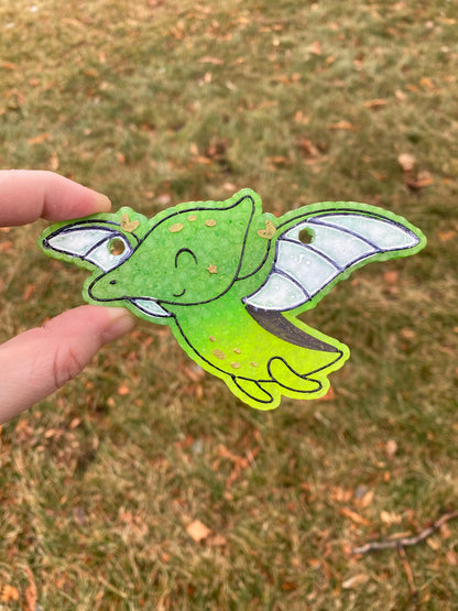 Pterodactyl Dinosaur Freshie Mold, Animal Silicone Molds, Car Freshie Supplies, Freshie molds dinosaur, wax melt mold, soap mold