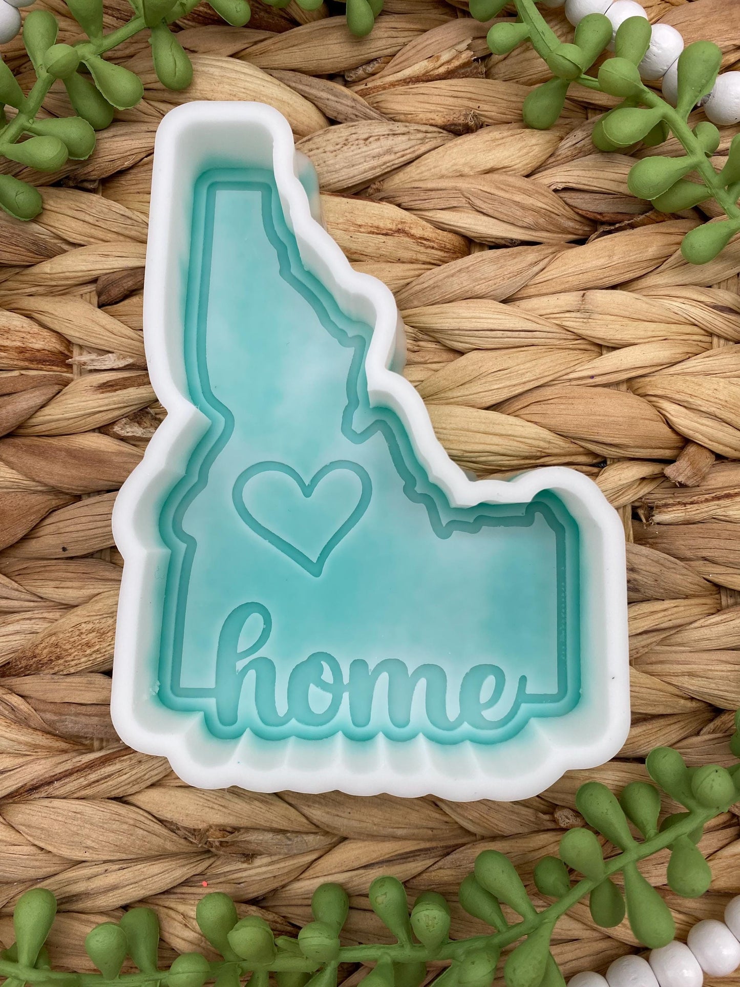 Idaho Freshie Mold, Home State Freshie Molds, USA Freshie Molds, Beginner Aroma Bead Molds, Idaho State Freshie Mold