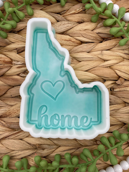 Idaho Freshie Mold, Home State Freshie Molds, USA Freshie Molds, Beginner Aroma Bead Molds, Idaho State Freshie Mold