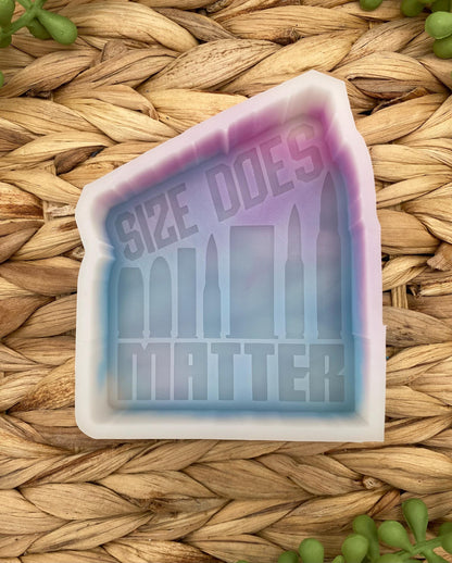 Size Does Matter Freshie Mold, Gun Freshie Mold, Hunting Silicone Mold, Freshie Molds for Men, Father's Day Freshie Molds, Guy Freshie Mold