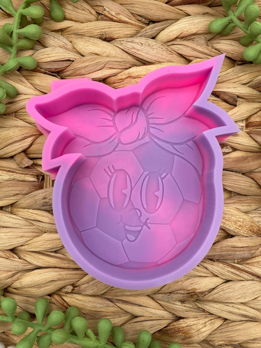 Soccer Mama Freshie Silicone Mold, basketball mom aroma bead molds, freshie making supplies, cardstock sport molds, best selling freshies