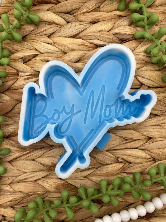 Mom of Boys Freshie Silicone Mold, bestselling freshie molds, boy mama freshie mold, mothers day freshie mold ideas, affordable freshie mold