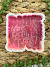 Load image into Gallery viewer, Don&#39;t Yell At Me, It Turns Me On Freshie Mold, Adult Freshie Mold, Funny Freshie Molds, Smut Freshie Molds, Reading Freshie Mold, Romantasy
