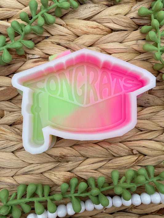 Graduation Freshie Mold, Grad Silicone Mold, Congratulations Grad Freshie Mold, Graduation Gift Freshie Mold, Senior Freshie Mold, popular
