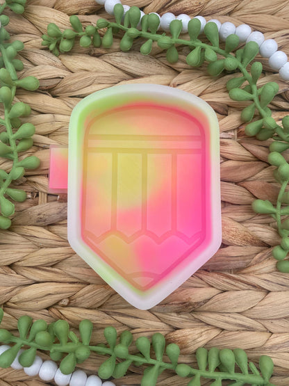 Pencil Silicone Mold, freshie making supplies, silicone molds, freshie ideas for teaching, teacher freshie idea, teacher mold