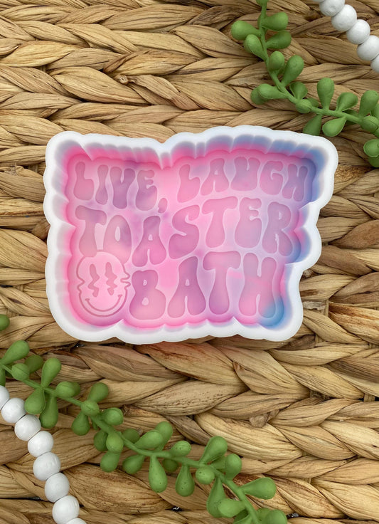 Toaster Bath Freshie Mold, for adult car freshie designs oven safe silicone mold for resin wax melt funny mold for bath bomb,