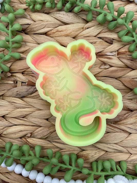 Lizard Freshie Mold, Western Freshie Molds, Gecko Animal Freshie Molds, Zoo Animal Freshie Mold, Heat Safe Silicone Mold