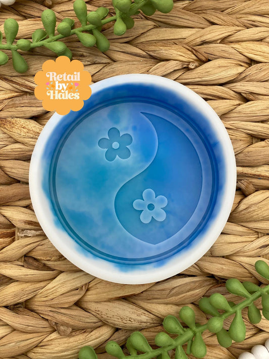Yin Yang Freshie Mold, Floral Summer Freshie Molds, Freshie Molds for Beginners, Girly Retro Freshie Molds, Silicone Molds for Freshies