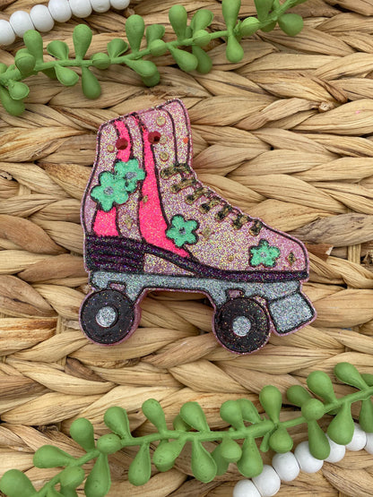 Retro Roller Skate Freshie Mold, 80's freshie molds, 90's freshie mold, skating freshie mold, summer freshie molds, vintage freshie mold