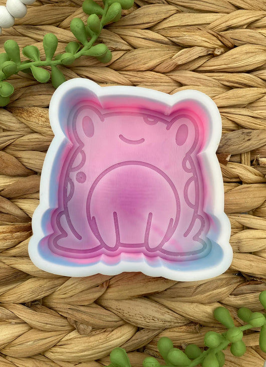 Frog Freshie Mold, Western Freshie Molds, Animal Freshie Molds, Heat Safe Silicone Mold, Affordable Freshie Mold