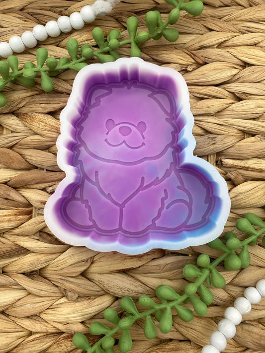 Chow Chow Freshie Mold, Dog Freshie Mold, Dog Breed Freshie Molds, Freshie Molds for Beginners, Heat Safe Silicone Mold