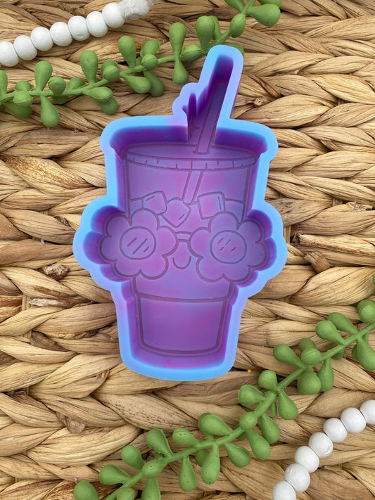 Loaded Tea Freshie mold, Pop Cup freshie mold, coquette freshie mold, summer freshie molds, soda cup freshie mold, iced coffee freshie mold