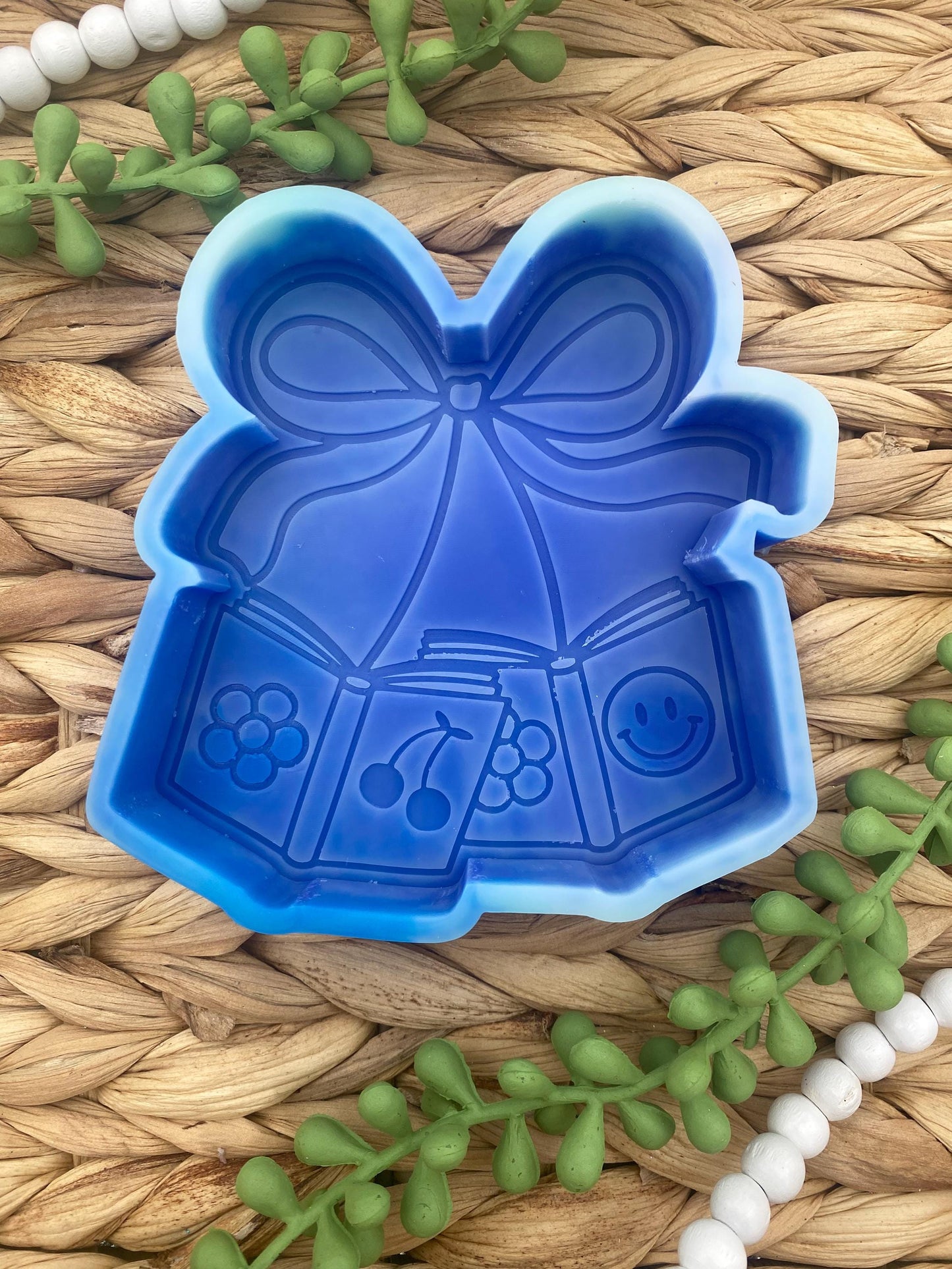 Book Cherries Freshie Mold, Book lover freshie mold, Cozy Book Molds, Book Freshie Mold, Coquette Freshie Molds, Girly cozy freshie molds