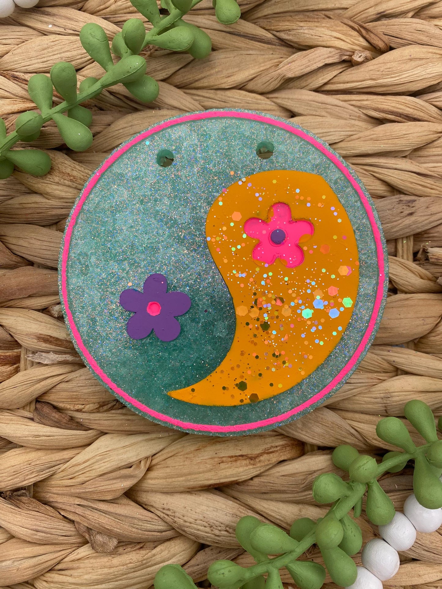 Yin Yang Freshie Mold, Floral Summer Freshie Molds, Freshie Molds for Beginners, Girly Retro Freshie Molds, Silicone Molds for Freshies