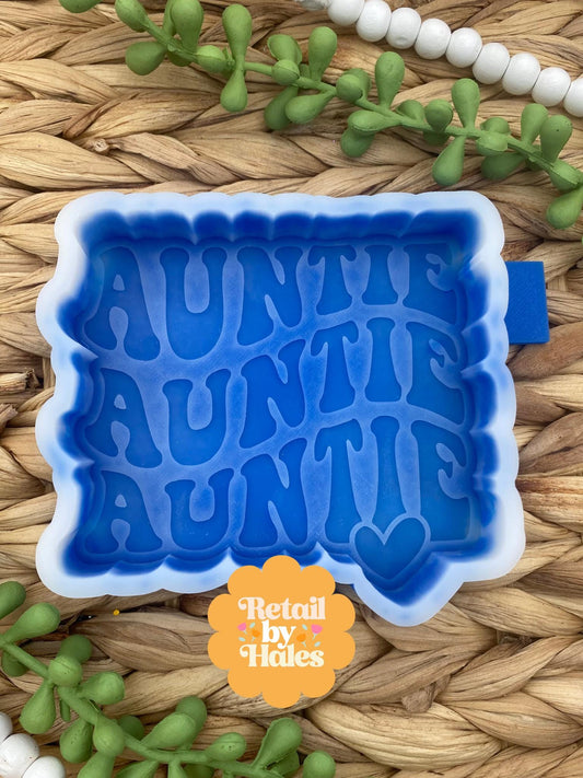 Auntie Freshie Silicone Mold, aroma bead molds, freshie making supplies, aunt freshie mold, bestselling freshie molds, best aunt,