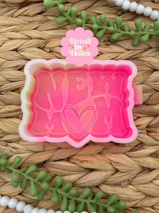 New Mom Mold, Pregnancy Freshie Mold, Mothers Day Freshie Mold, Pregnancy Announcement Freshie Mold, cardstock freshie mold