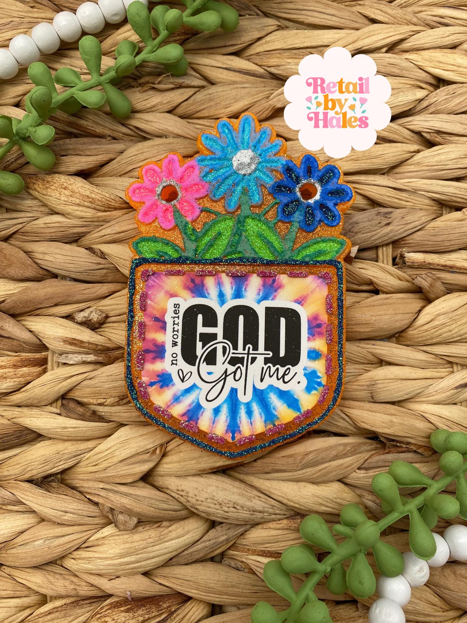 Pocket with Flowers freshie Mold, Summer freshie molds, flower mold, cute freshie molds, cardstock freshie molds, happy silicone molds
