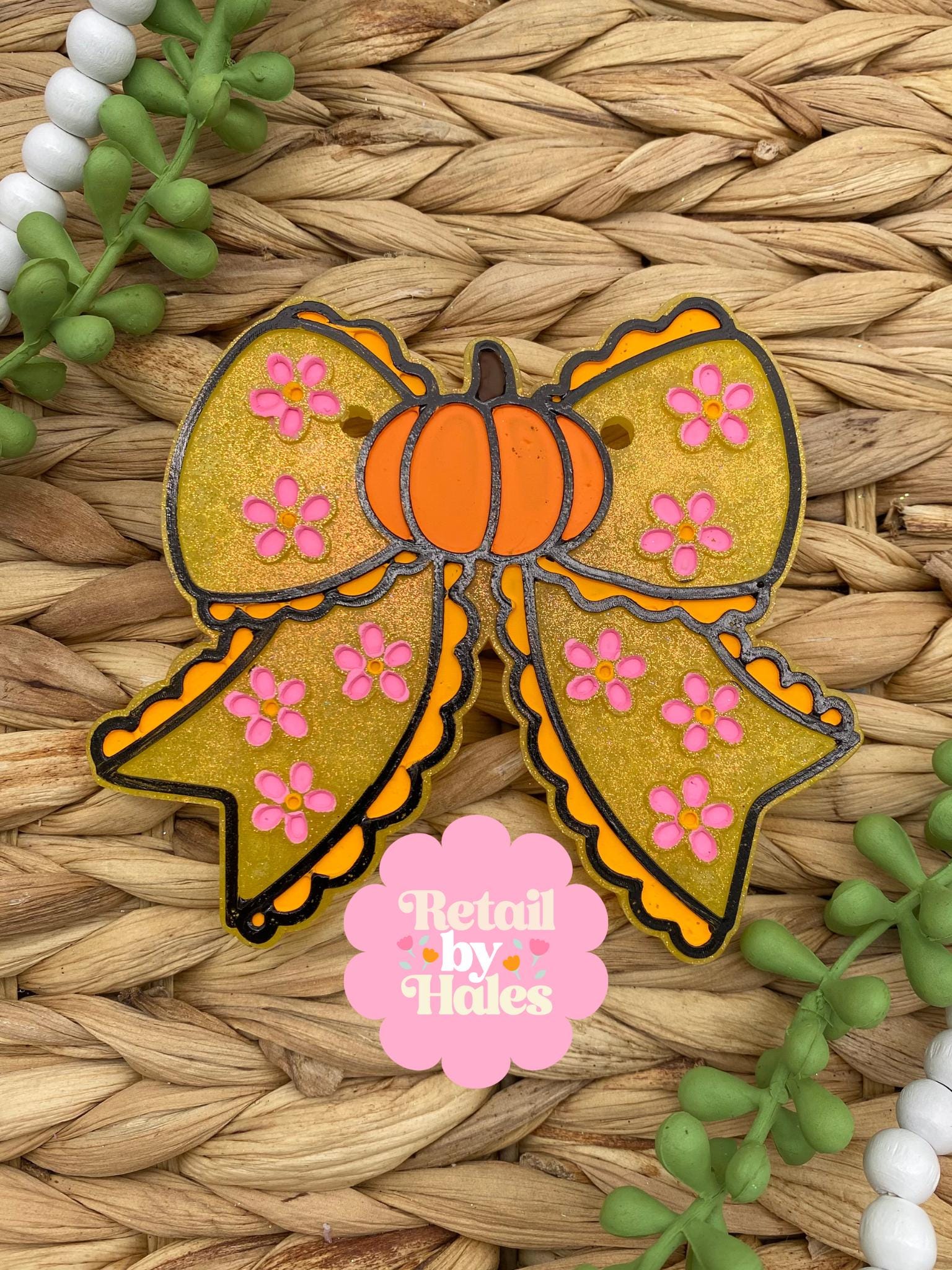 Pumpkin Bow Mold, Halloween Freshie Mold, Fall Freshie Mold, cute fall soap Molds, Trending Freshie Mold, Spooky Mold, Fall Girlie Mold