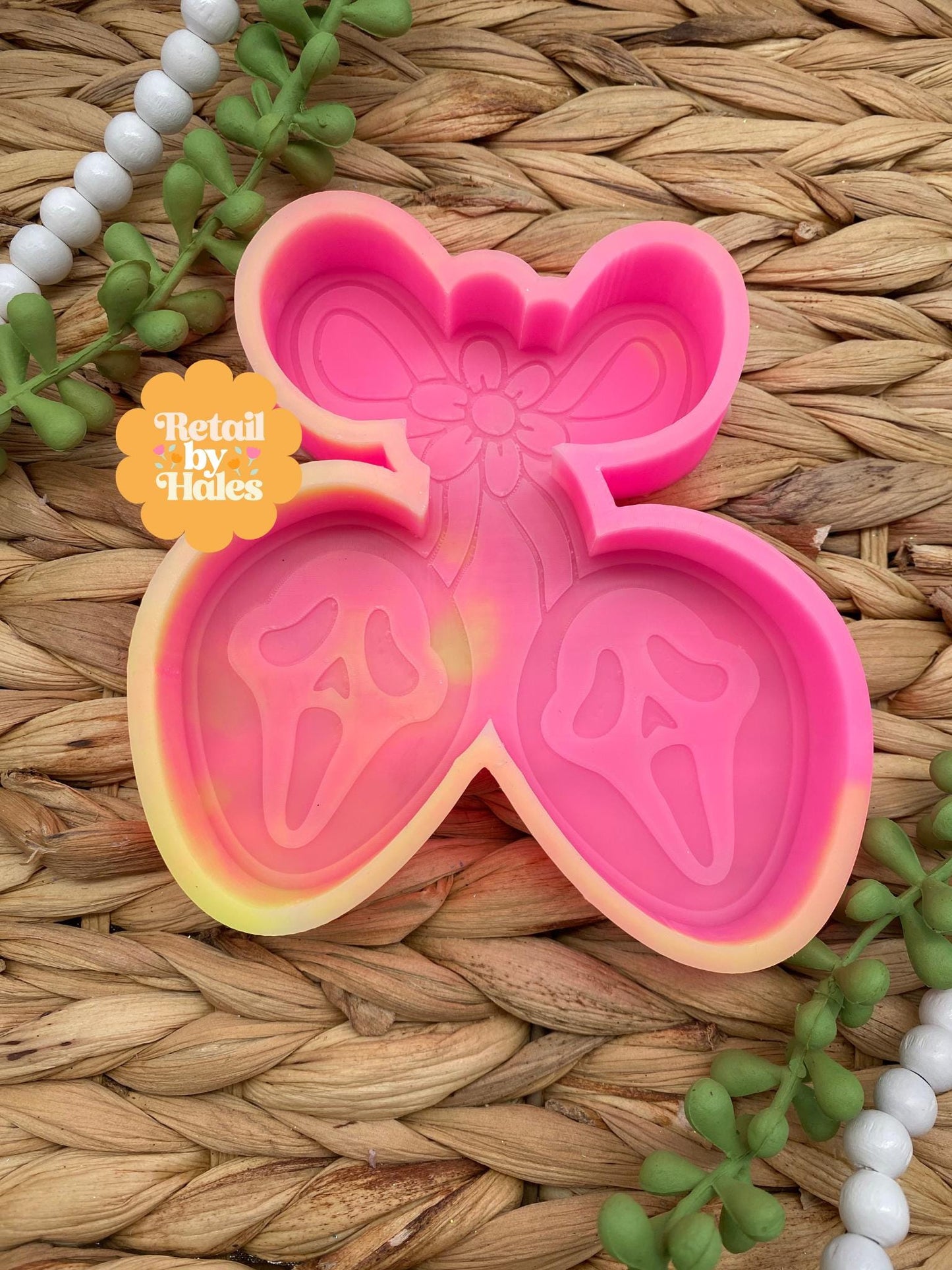 Scream Halloween Freshie Mold, Halloween Freshie Mold, Fall Freshie Mold, Spooky Silicone Mold, Autumn Freshie Mold, fall molds,