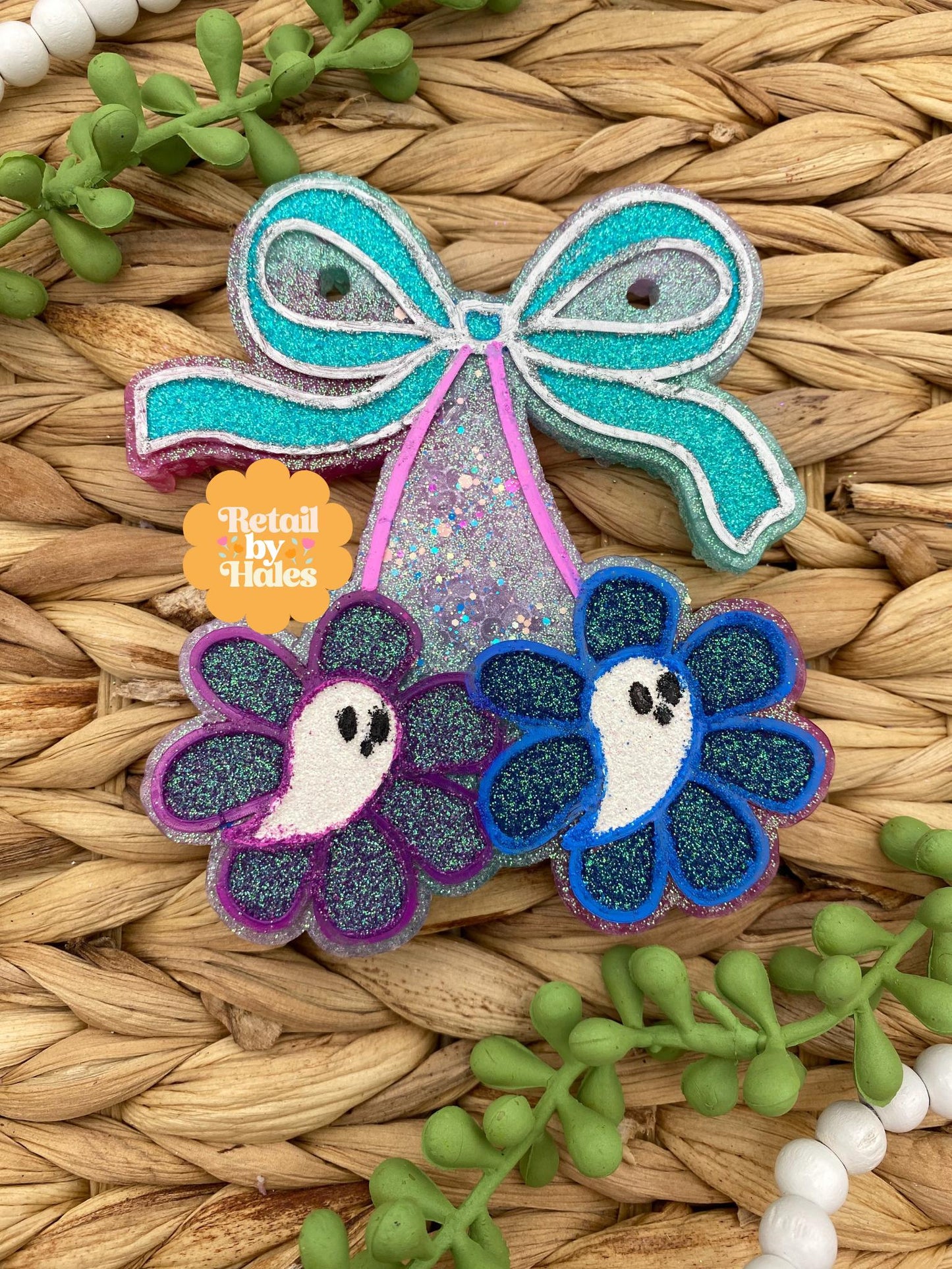 Ghost Cherry Mold, Halloween Bow Freshie Mold, Fall Freshie Mold, Ghost Silicone Mold, Coffee Shop Freshie Mold, Spooky Mold