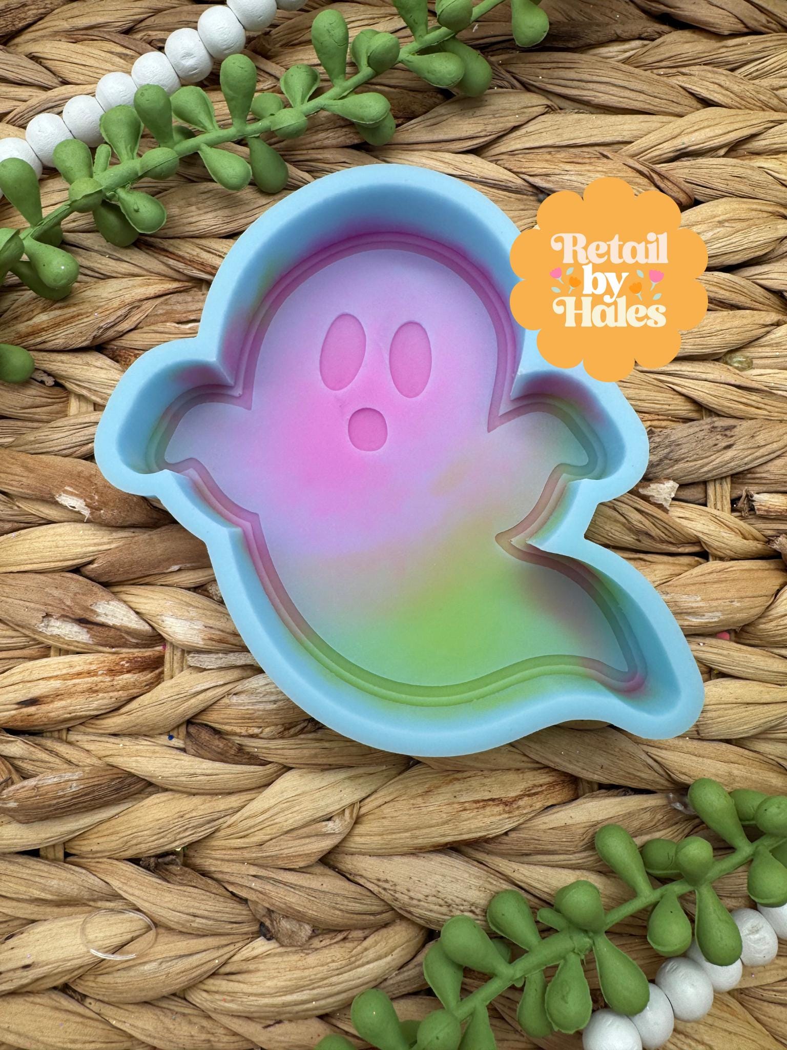 Ghost Mold, Halloween Freshie Mold, Fall Freshie Mold, Spooky Silicone Mold, Autumn Freshie Mold, Bones Freshie Mold, October Molds