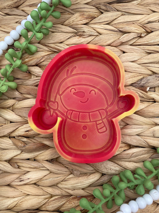 Snowman Freshie Silicone Mold