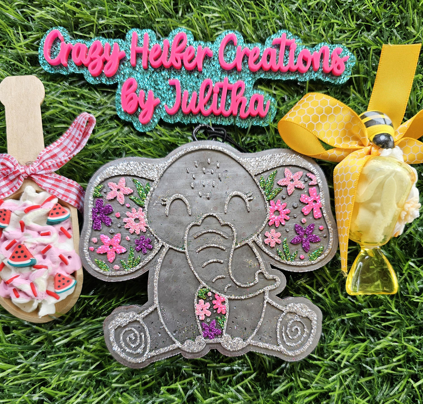 Elephant Freshie Mold, Animal Freshie Mold for animal lovers, elephant bath bomb mold, for wax melts, elephant soap mold, freshie supplies