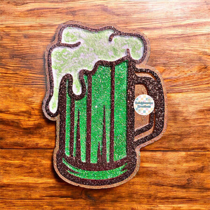 Beer Freshie Mold, St Patrick's day freshie mold, beer stein freshie mold, father's day drinking molds, alcohol freshie mold
