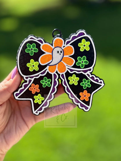 Ghost Bow Mold, Halloween Freshie Mold, Fall Freshie Mold, cardstock Ghost Mold, Trending Freshie Mold, Spooky Mold, Fall Girlie Mold