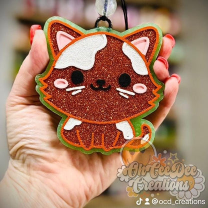 Kitten Freshie Mold, aroma bead molds, freshie making supplies, animal freshie molds, bestselling freshie molds, cat freshie molds