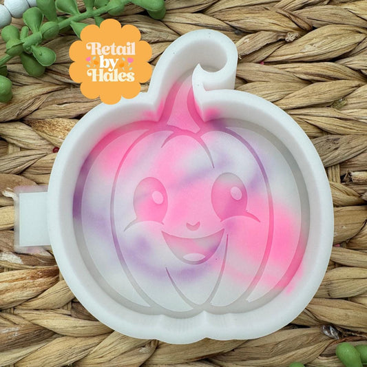 Smile Pumpkin Mold, Halloween Freshie Mold, Fall Freshie Mold, Ghost Silicone Mold, Funny Freshie Mold, cute pumpkin mold, Autumn molds