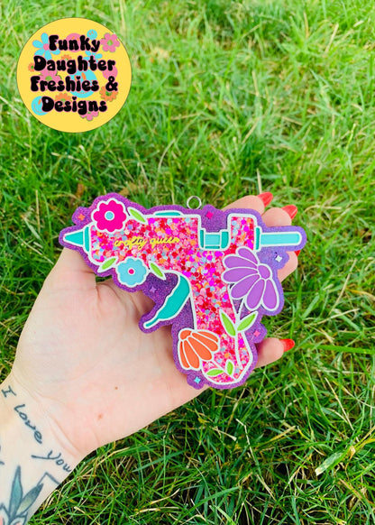 Hot Glue Gun Freshie Mold, Crafty Queen Freshie Mold, Crafting Freshie Mold, Hobby Freshie Molds, Mom Freshie Mold,