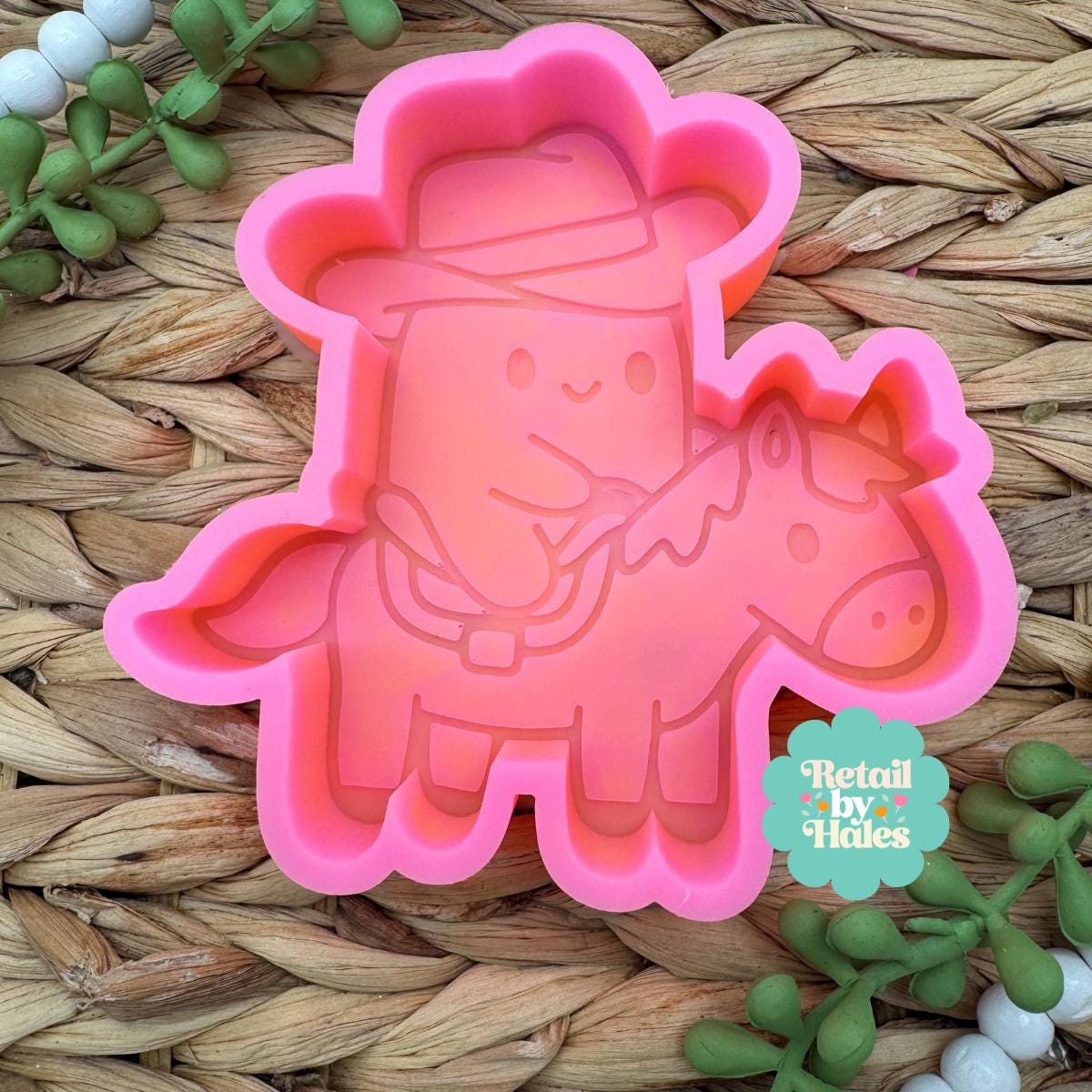 Cowboy Ghost Horse Freshie Mold, Halloween Freshie Mold, Fall Freshie Mold, Ghost Silicone Mold, Spooky Mold, Western Halloween Molds