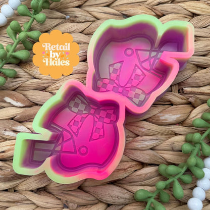 Football Helmet Vent Clip Mold, Bow freshie mold, Sports Helmet Freshie Mold, Football Team Mold, Fall Freshie Mold, Sports Silicone Mold