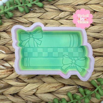 Book Stack Freshie Mold, smut freshie mold, book with bow freshie mold, freshie making supplies, romance freshie mold, reading freshie mold
