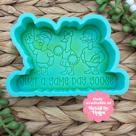 Just a Game Day Goose Football Freshie Mold, Football freshie mold, Sports Goose Freshie Mold, Just a Goose Freshie Mold, Game Day Goose