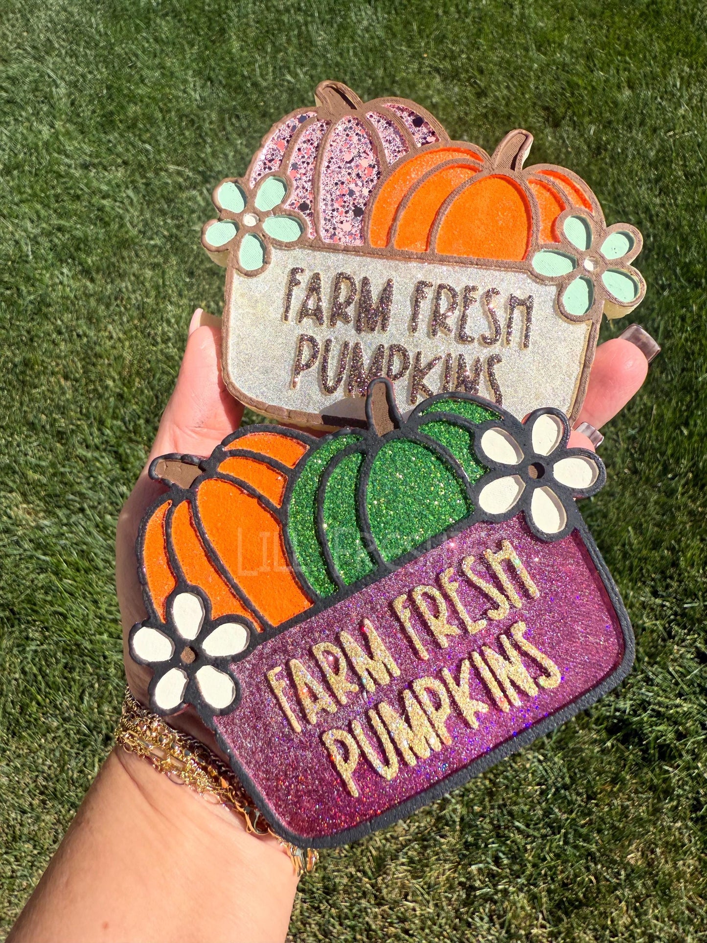 Farm Fresh Pumpkin Freshie Mold, Halloween Freshie Mold, Fall Freshie Mold, cardstock freshie Mold, cute pumpkin freshie mold, pumpkin patch