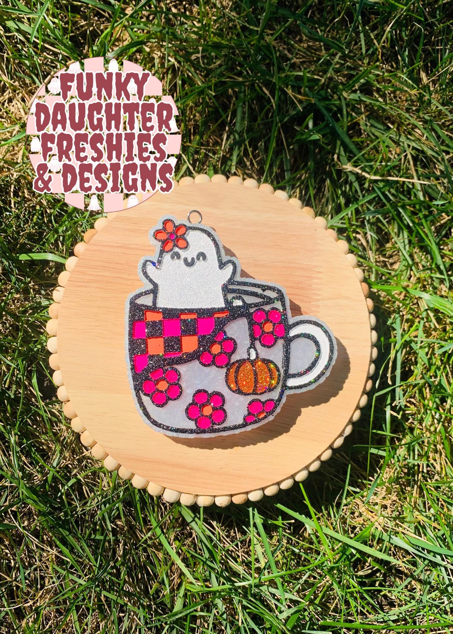 Ghost Mug Freshie Mold, Halloween Freshie Mold, Fall Freshie Mold, Ghost Silicone Mold, Coffee Shop Freshie Mold, Spooky Mold