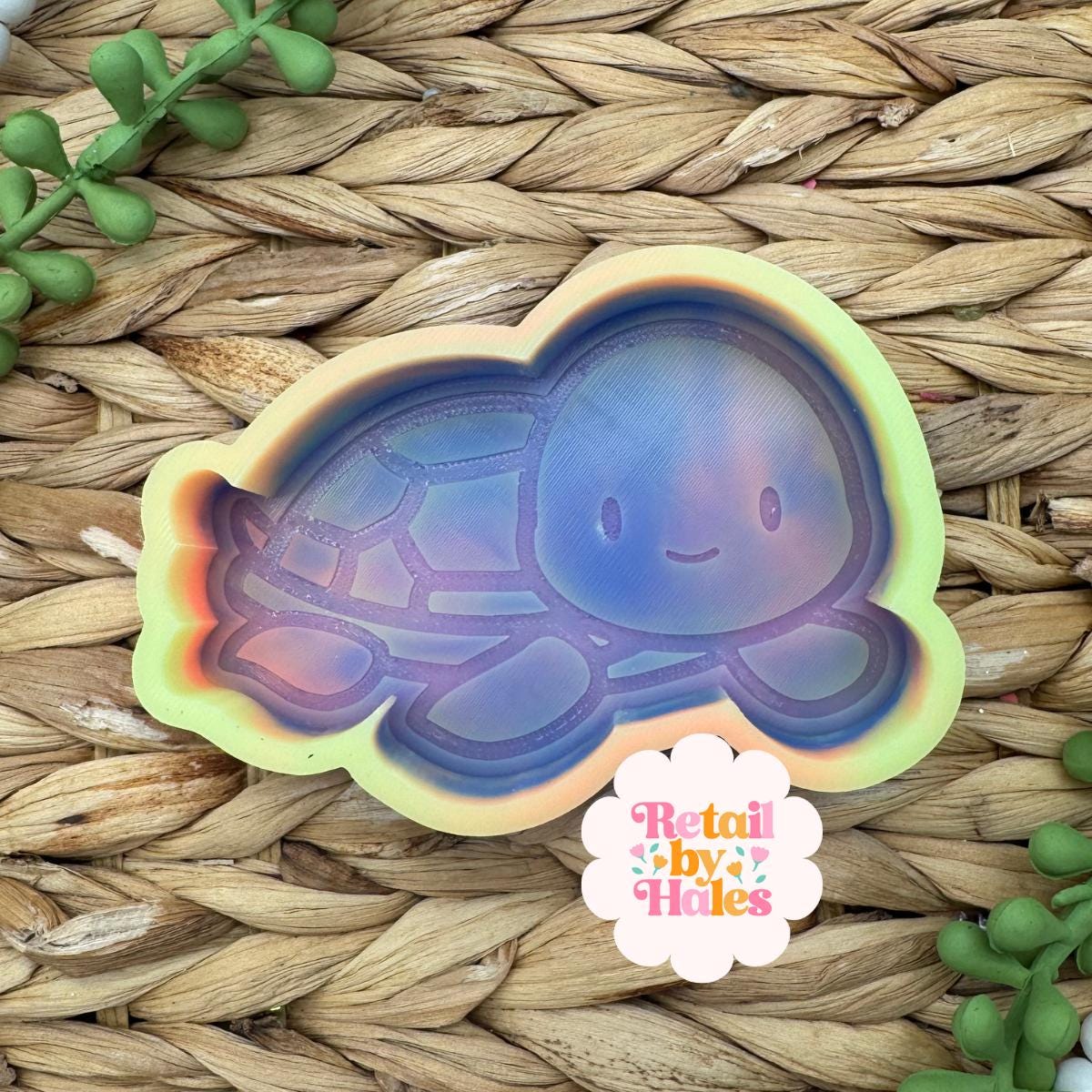 Turtle Freshie Mold, Western Freshie Molds, Animal Freshie Molds, Zoo Animal Freshie Mold, Heat Safe Silicone Mold, Affordable Freshie Mold