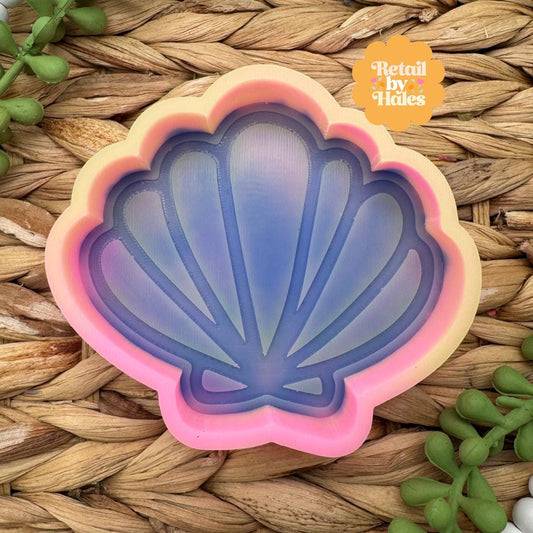 Seashell Freshie Silicone Mold, aroma bead molds, freshie making supplies, ocean freshie mold, beach freshie molds, shell silicone mold