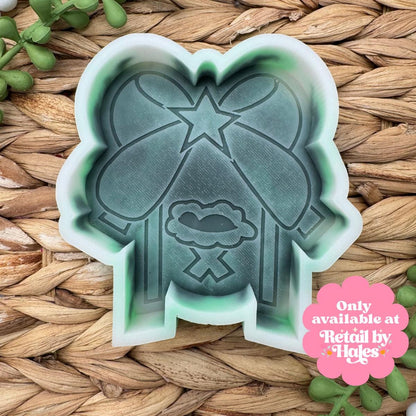 Nativity Manger Freshie Mold, Manger with Bow freshie mold, Christmas freshie mold, Jesus Christmas Freshie Molds, Nativity Freshie Mold