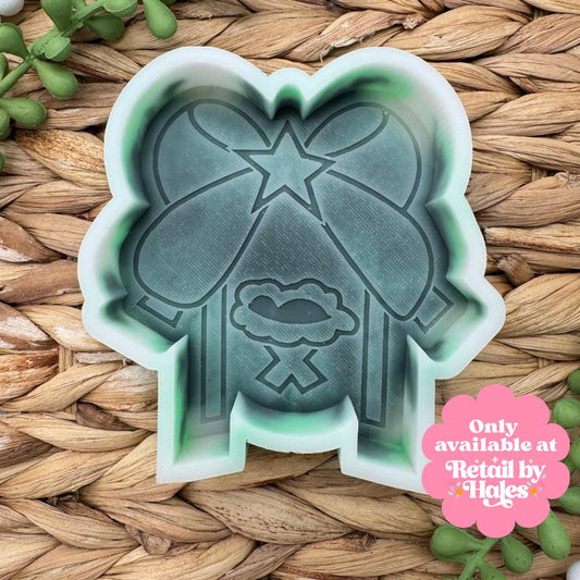 Nativity Manger Freshie Mold, Manger with Bow freshie mold, Christmas freshie mold, Jesus Christmas Freshie Molds, Nativity Freshie Mold