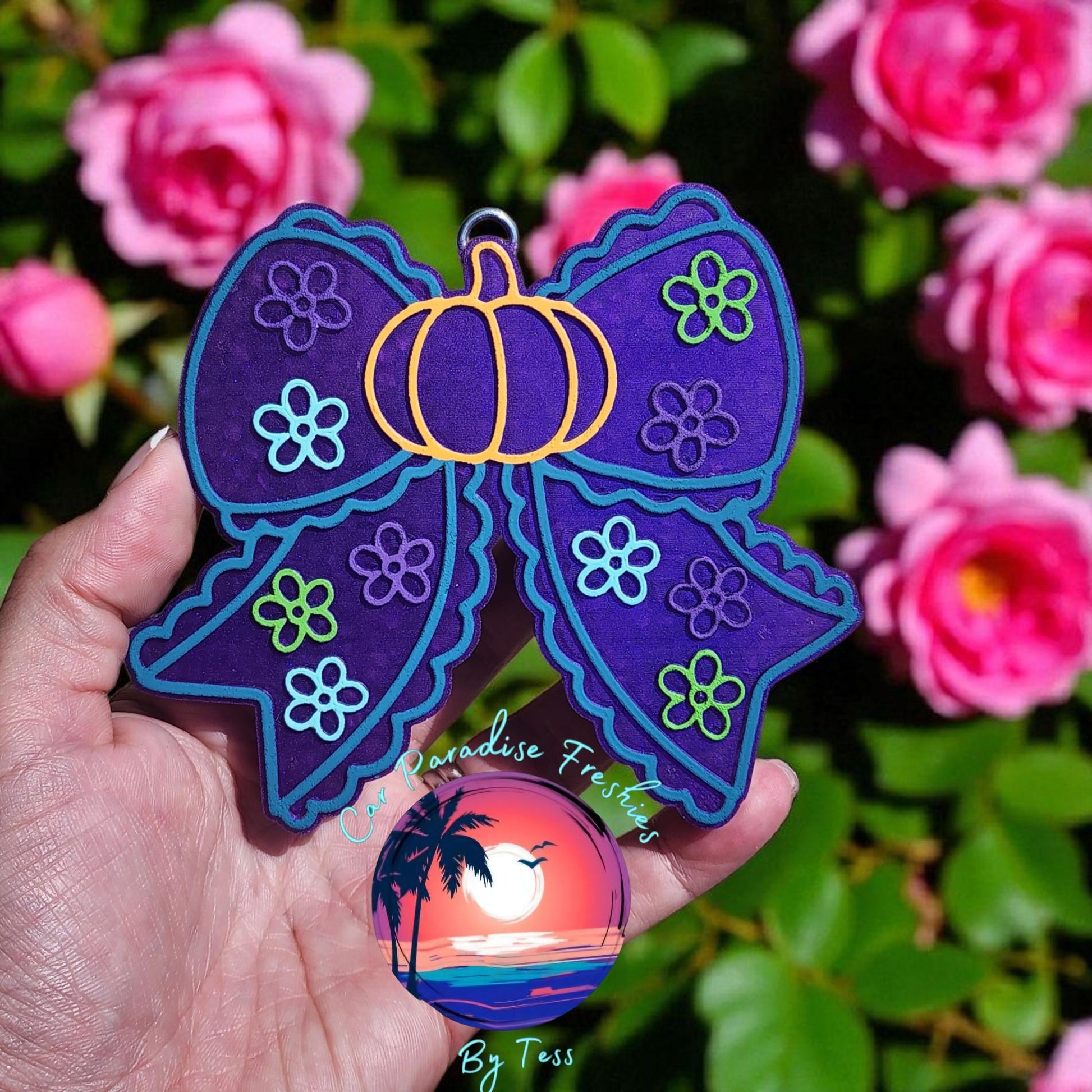 Pumpkin Bow Mold, Halloween Freshie Mold, Fall Freshie Mold, cute fall soap Molds, Trending Freshie Mold, Spooky Mold, Fall Girlie Mold