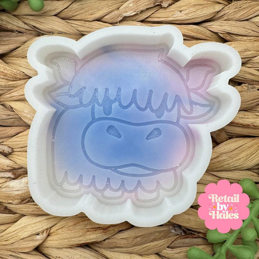 Yak Freshie Mold, Western Freshie Molds, Animal Freshie Molds, Zoo Animal Freshie Mold, Heat Safe Silicone Mold, Affordable Freshie Mold