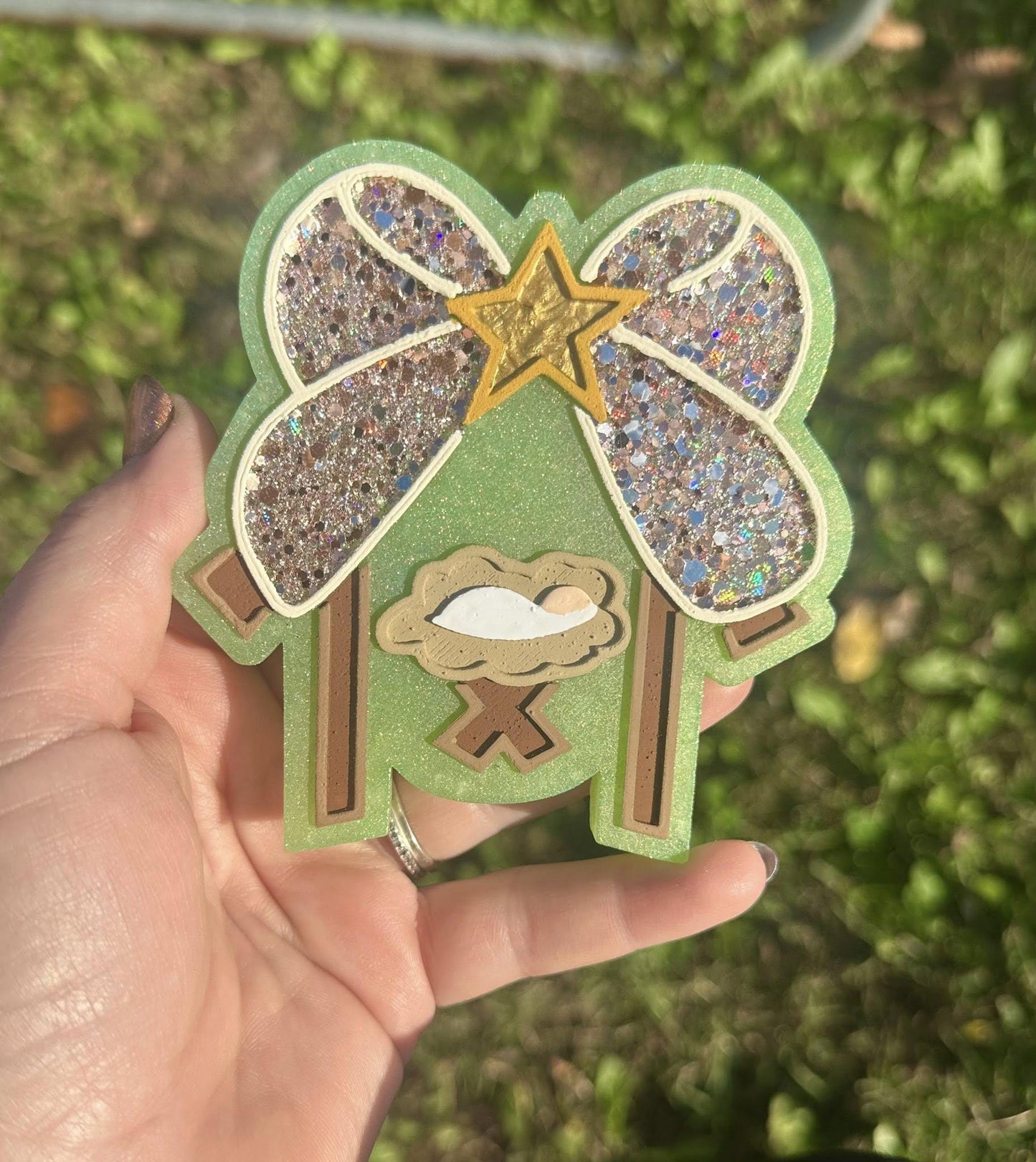 Nativity Manger Freshie Mold, Manger with Bow freshie mold, Christmas freshie mold, Jesus Christmas Freshie Molds, Nativity Freshie Mold