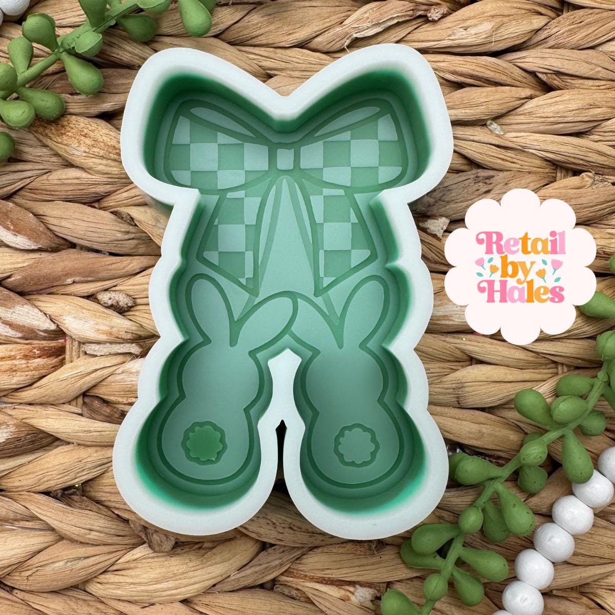 Cherries with Easter Bunny Bootie Freshie Mold