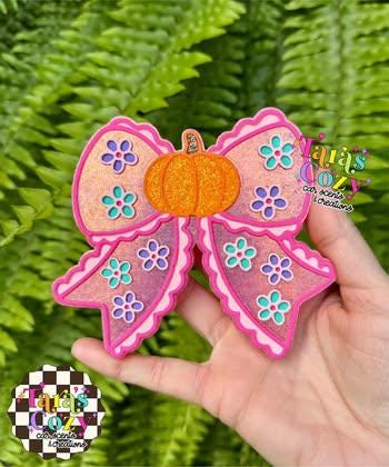 Pumpkin Bow Mold, Halloween Freshie Mold, Fall Freshie Mold, cute fall soap Molds, Trending Freshie Mold, Spooky Mold, Fall Girlie Mold