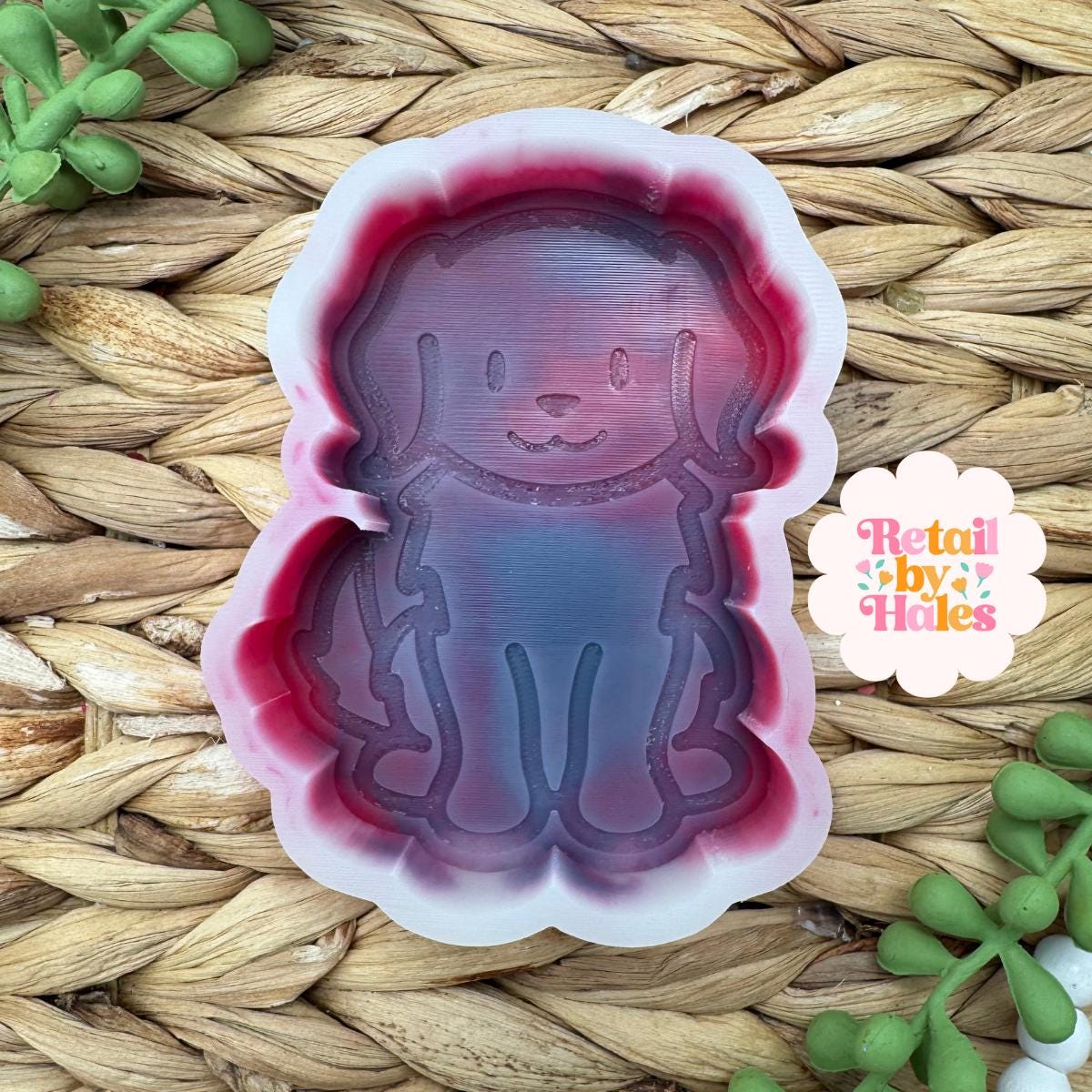 Golden Retriever Freshie Mold, Dog Freshie Mold, Dog Breed Freshie Molds, Freshie Molds for Beginners, Heat Safe Silicone Mold